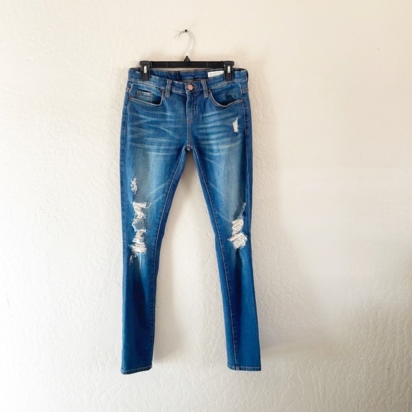 BLANKNYC‎ Skinny Ripped Jeans - Picture 1 of 9